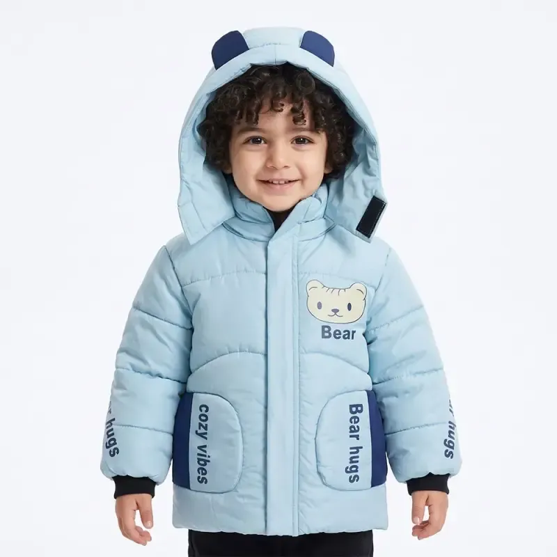 کاپشن پسرانه BEAR آبی